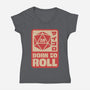 RPG Japanese Sign-Womens-V-Neck-Tee-Studio Mootant