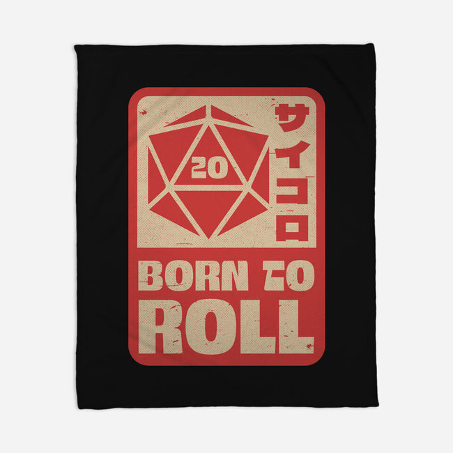RPG Japanese Sign-None-Fleece-Blanket-Studio Mootant