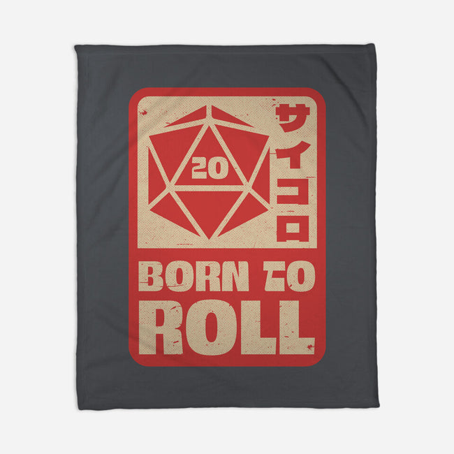 RPG Japanese Sign-None-Fleece-Blanket-Studio Mootant
