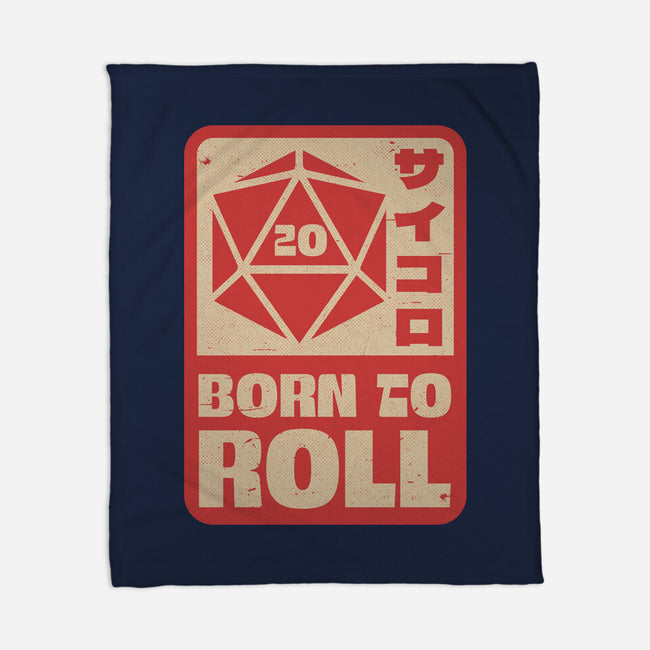 RPG Japanese Sign-None-Fleece-Blanket-Studio Mootant