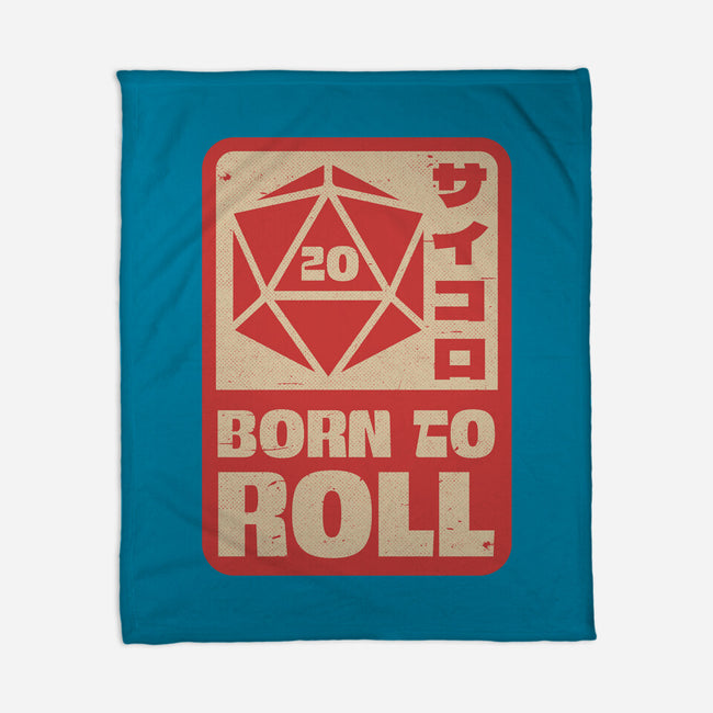 RPG Japanese Sign-None-Fleece-Blanket-Studio Mootant