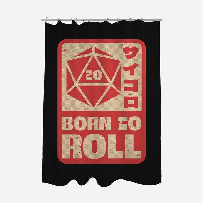 RPG Japanese Sign-None-Polyester-Shower Curtain-Studio Mootant