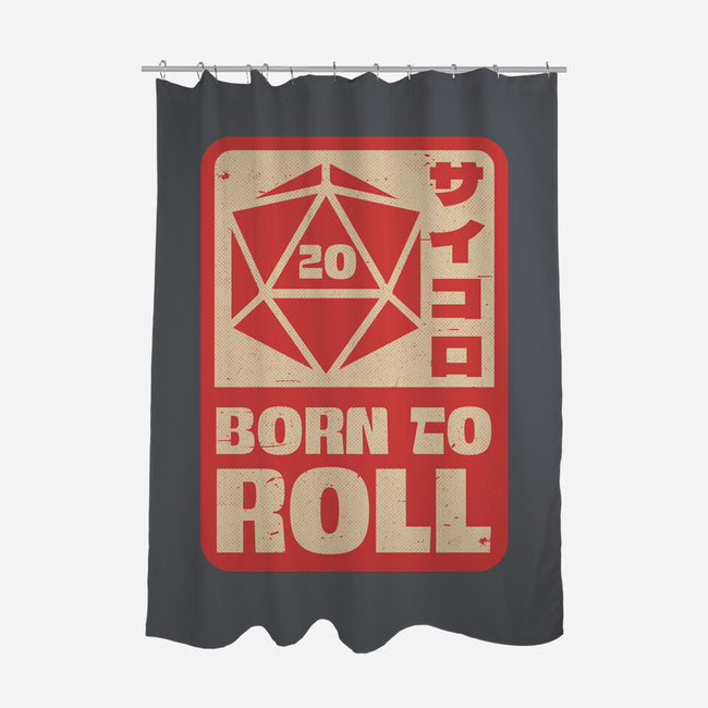RPG Japanese Sign-None-Polyester-Shower Curtain-Studio Mootant