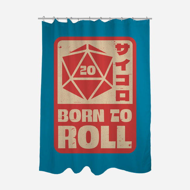 RPG Japanese Sign-None-Polyester-Shower Curtain-Studio Mootant