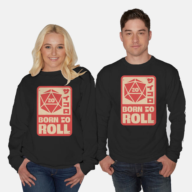 RPG Japanese Sign-Unisex-Crew Neck-Sweatshirt-Studio Mootant