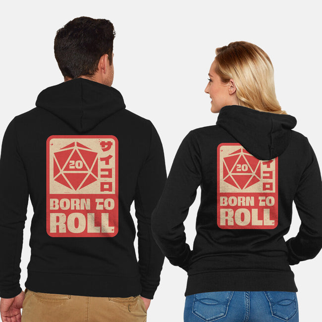 RPG Japanese Sign-Unisex-Zip-Up-Sweatshirt-Studio Mootant