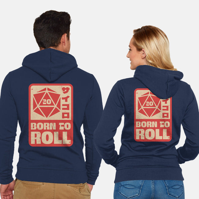 RPG Japanese Sign-Unisex-Zip-Up-Sweatshirt-Studio Mootant