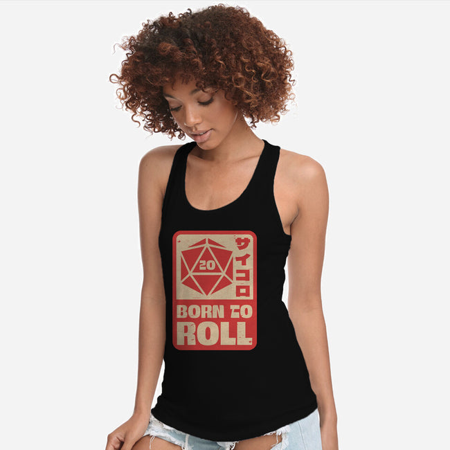 RPG Japanese Sign-Womens-Racerback-Tank-Studio Mootant