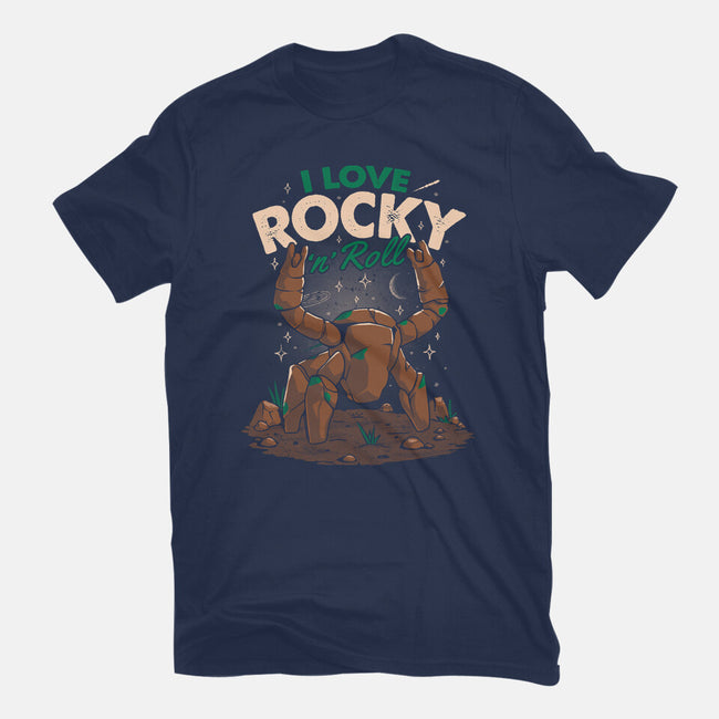 I Love Rocky N Roll-Youth-Basic-Tee-koalastudio