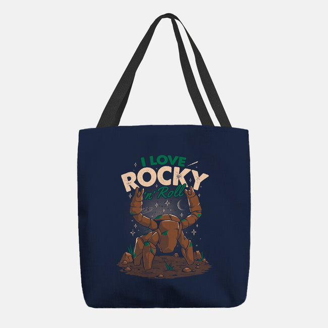 I Love Rocky N Roll-None-Basic Tote-Bag-koalastudio
