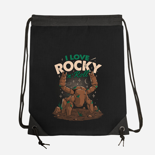 I Love Rocky N Roll-None-Drawstring-Bag-koalastudio