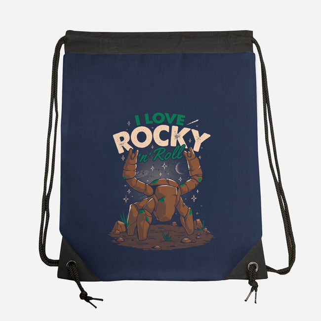 I Love Rocky N Roll-None-Drawstring-Bag-koalastudio