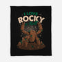 I Love Rocky N Roll-None-Fleece-Blanket-koalastudio