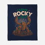 I Love Rocky N Roll-None-Fleece-Blanket-koalastudio
