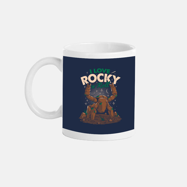 I Love Rocky N Roll-None-Mug-Drinkware-koalastudio