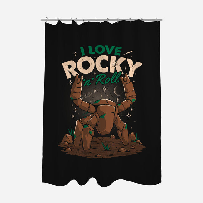 I Love Rocky N Roll-None-Polyester-Shower Curtain-koalastudio