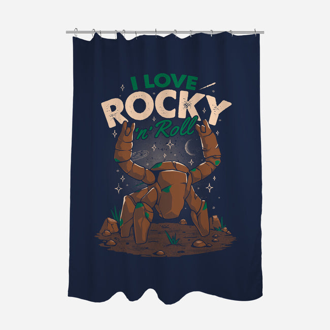 I Love Rocky N Roll-None-Polyester-Shower Curtain-koalastudio