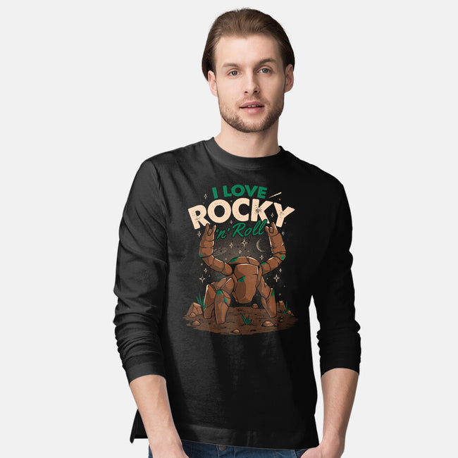I Love Rocky N Roll-Mens-Long Sleeved-Tee-koalastudio