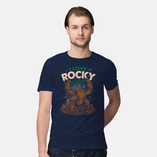 I Love Rocky N Roll-Mens-Premium-Tee-koalastudio