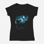 The Bride-Womens-V-Neck-Tee-kharmazero