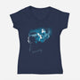 The Bride-Womens-V-Neck-Tee-kharmazero