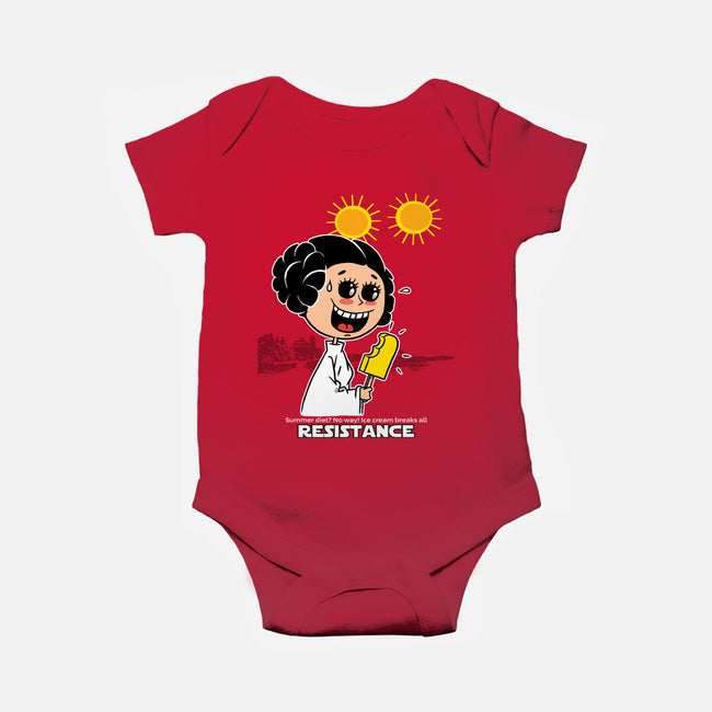 No Resistance-Baby-Basic-Onesie-imisko