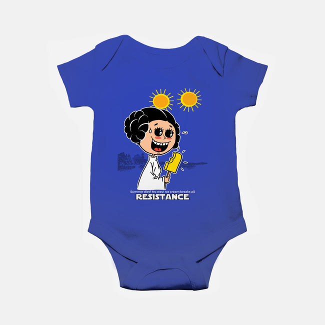 No Resistance-Baby-Basic-Onesie-imisko