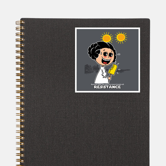 No Resistance-None-Glossy-Sticker-imisko