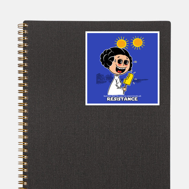 No Resistance-None-Glossy-Sticker-imisko
