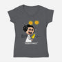 No Resistance-Womens-V-Neck-Tee-imisko