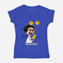 No Resistance-Womens-V-Neck-Tee-imisko