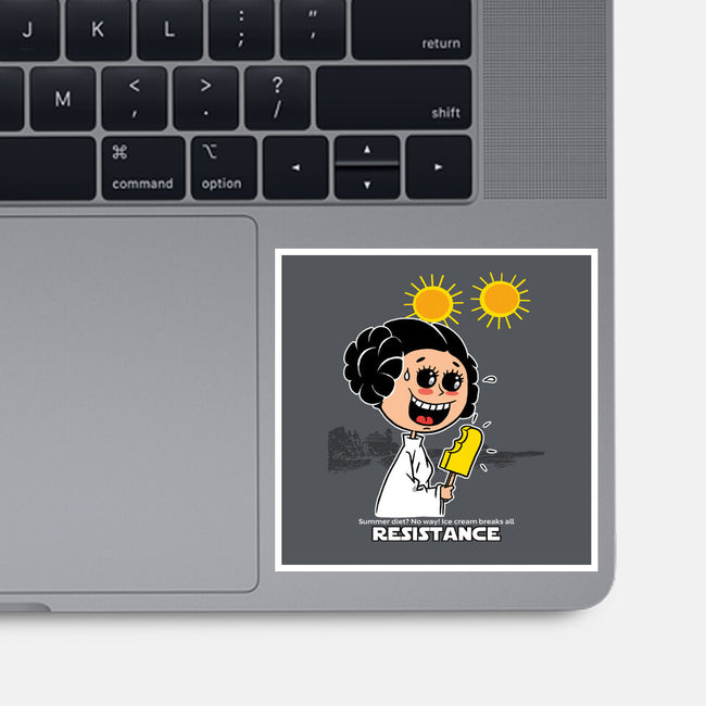 No Resistance-None-Glossy-Sticker-imisko