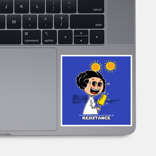 No Resistance-None-Glossy-Sticker-imisko