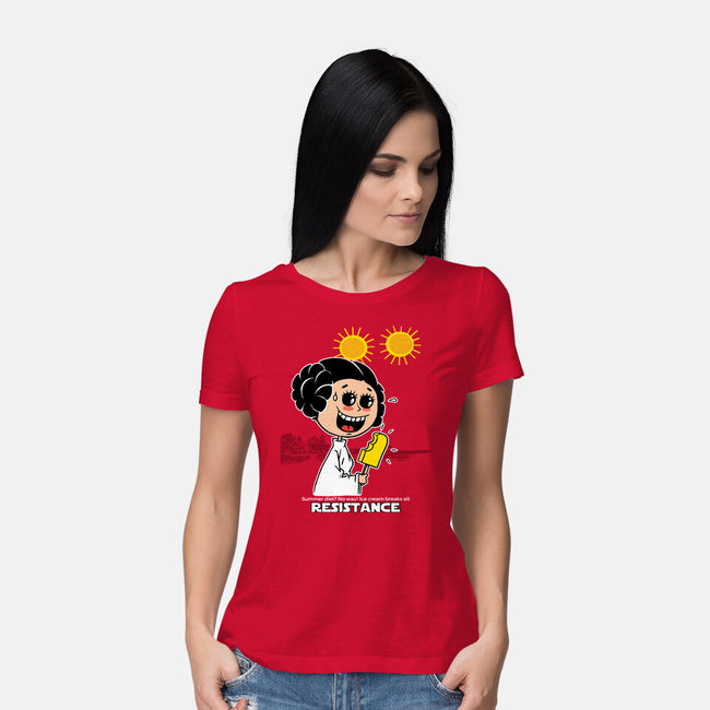 No Resistance-Womens-Basic-Tee-imisko
