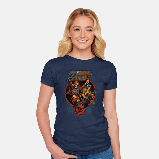 Masters Of Reality-Womens-Fitted-Tee-Roni Nucleart