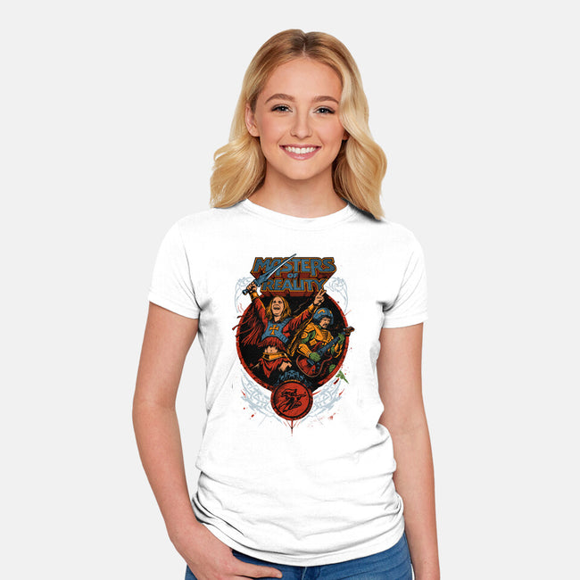 Masters Of Reality-Womens-Fitted-Tee-Roni Nucleart
