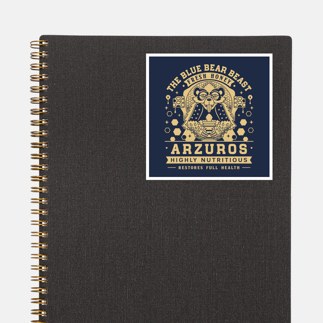 Arzuros Honey Vintage Crest-None-Glossy-Sticker-LAGELANTEE