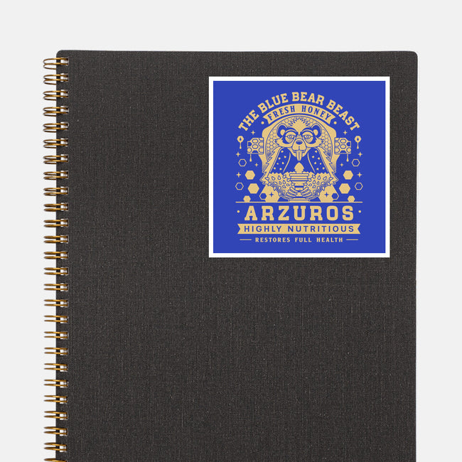 Arzuros Honey Vintage Crest-None-Glossy-Sticker-LAGELANTEE