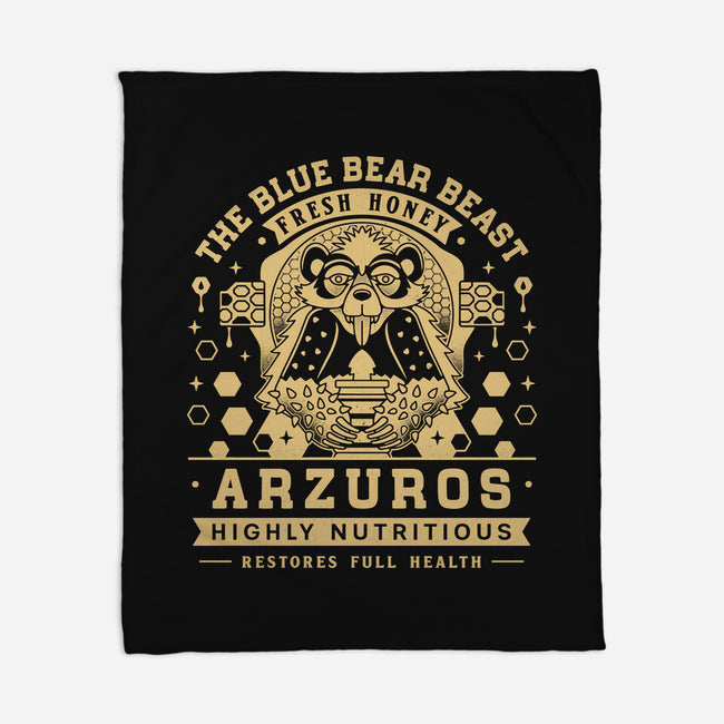 Arzuros Honey Vintage Crest-None-Fleece-Blanket-LAGELANTEE