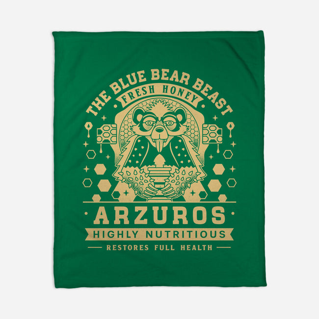 Arzuros Honey Vintage Crest-None-Fleece-Blanket-LAGELANTEE