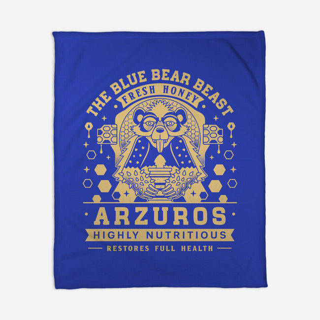Arzuros Honey Vintage Crest-None-Fleece-Blanket-LAGELANTEE