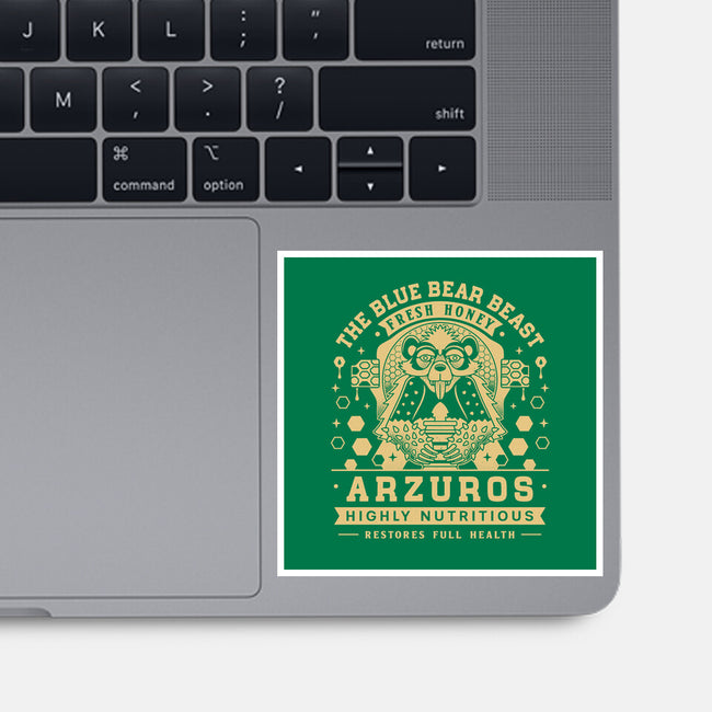 Arzuros Honey Vintage Crest-None-Glossy-Sticker-LAGELANTEE