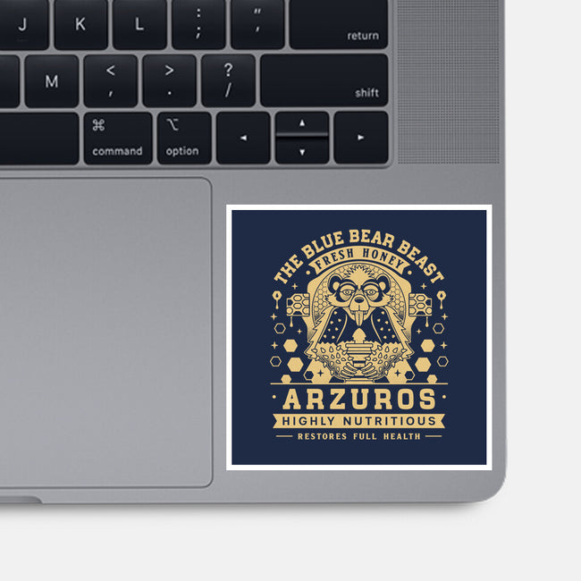 Arzuros Honey Vintage Crest-None-Glossy-Sticker-LAGELANTEE