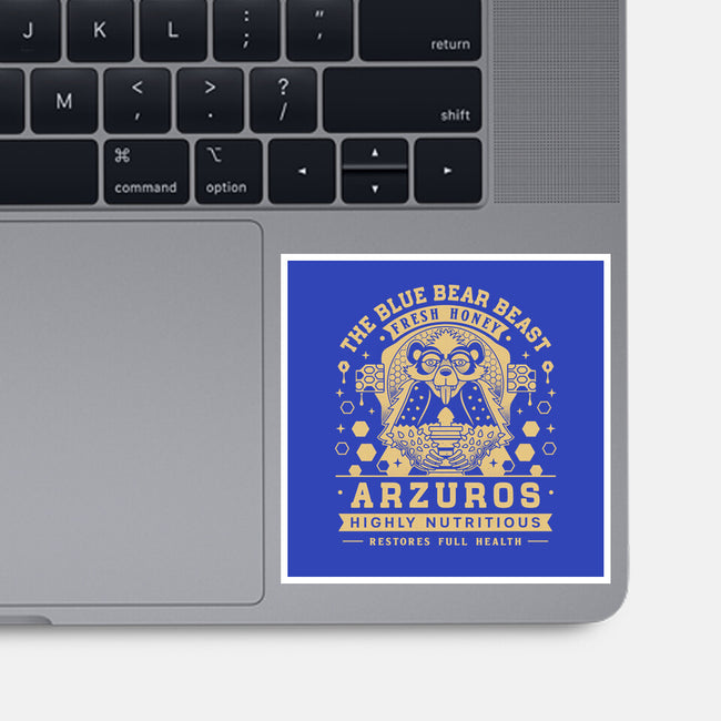Arzuros Honey Vintage Crest-None-Glossy-Sticker-LAGELANTEE