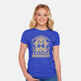 Arzuros Honey Vintage Crest-Womens-Fitted-Tee-LAGELANTEE