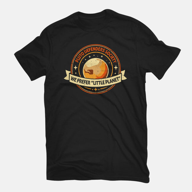 Pluto Defenders Scociety-Unisex-Basic-Tee-BridgeWalker