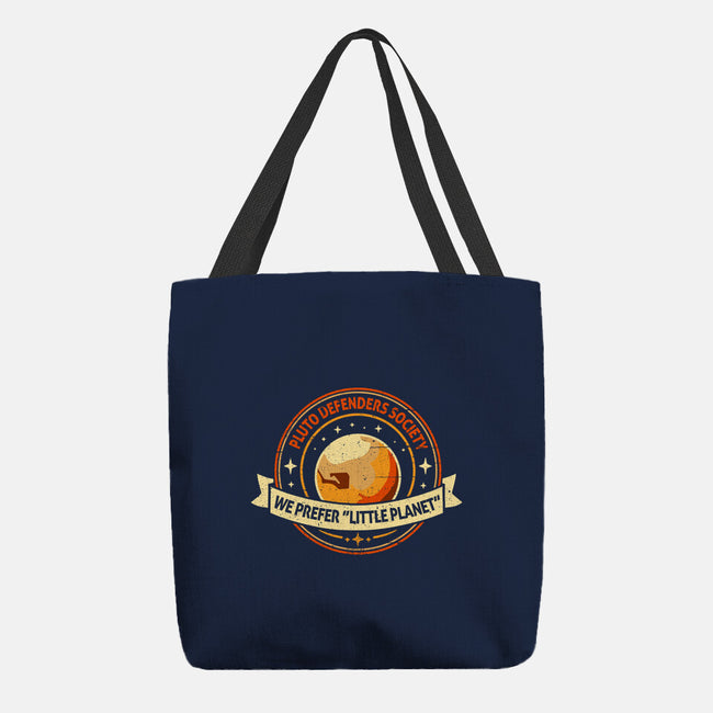 Pluto Defenders Scociety-None-Basic Tote-Bag-BridgeWalker