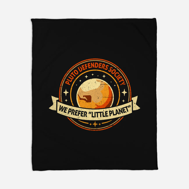 Pluto Defenders Scociety-None-Fleece-Blanket-BridgeWalker