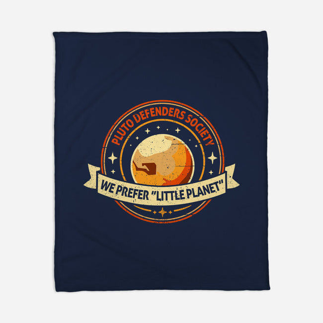 Pluto Defenders Scociety-None-Fleece-Blanket-BridgeWalker