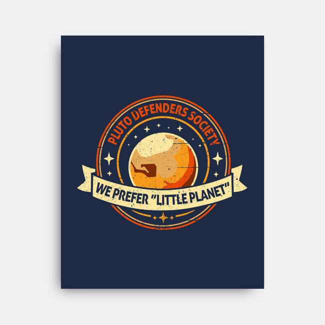 Pluto Defenders Scociety-None-Stretched-Canvas-BridgeWalker